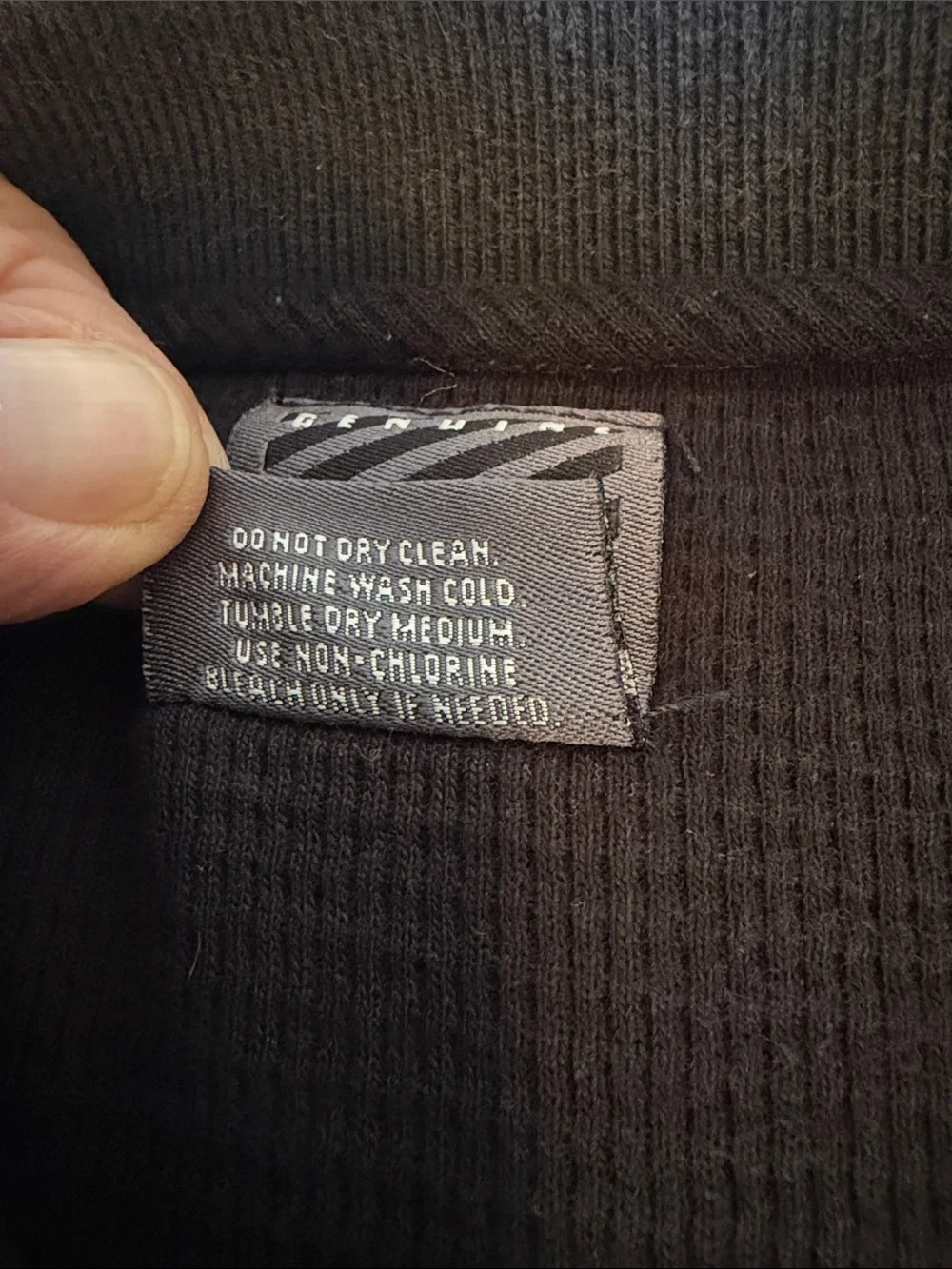 Oakley Black Polo with Gray Contrast Collar - Picture 5 of 11